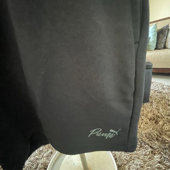 PUMA Women's In Drawstring Romper Navy Blue Size Large Athletic Casual Sporty - Picture 5 of 16